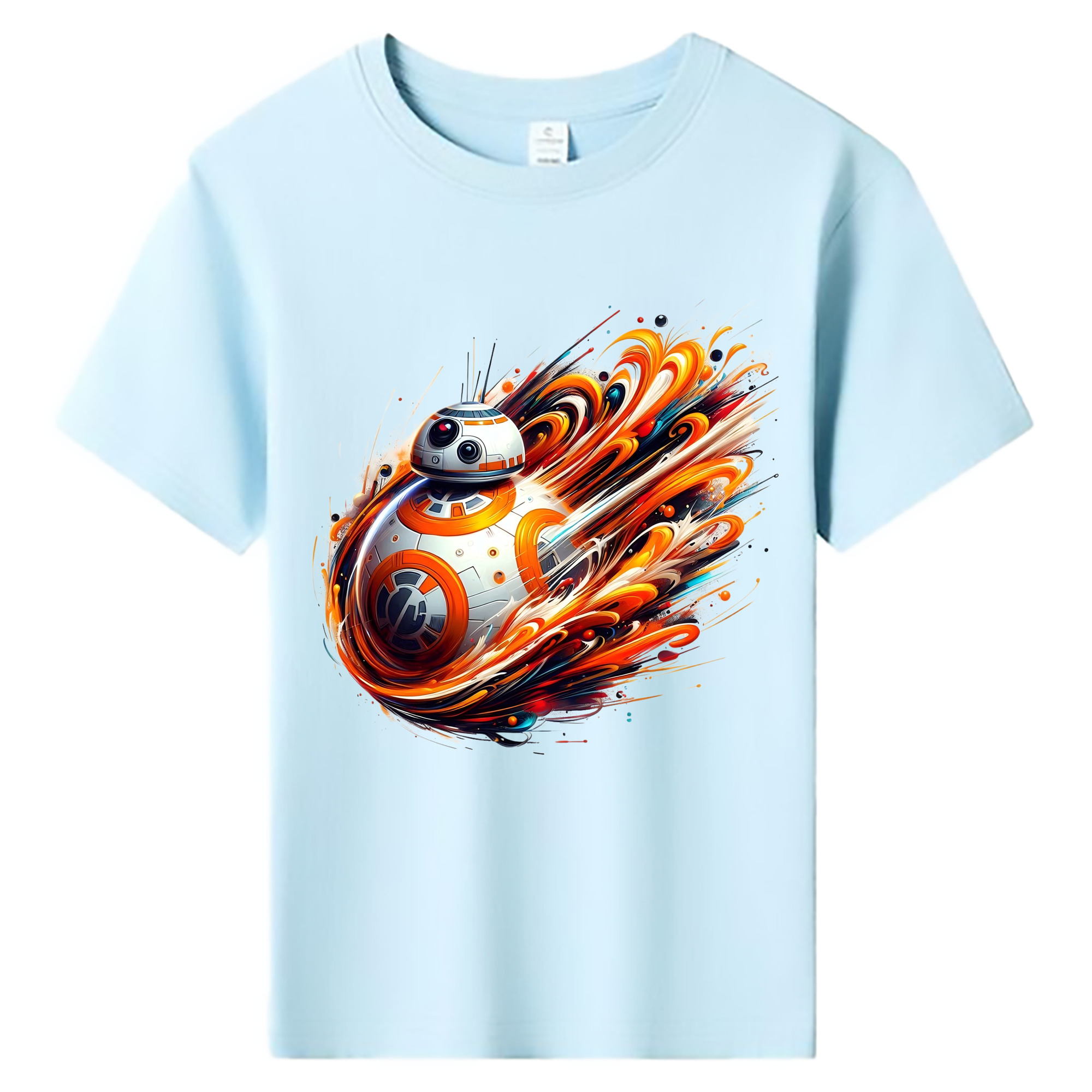 （画像用） スター・ウォーズ Star Wars 綿100％キッズTシャツ（フロントプリント）